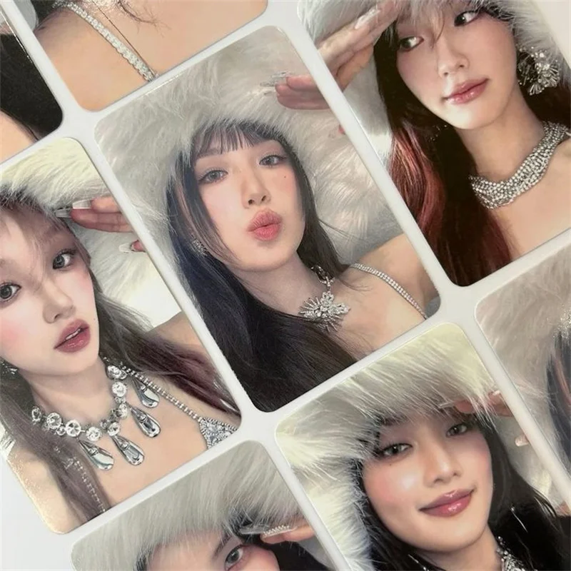 5pcs/set KPOP (G)I-DLE Album Second SW1.0 Snow Cap Special Card LOMO Card Song Yuqi GIDLE Postcard Minnie Gift Photo Card