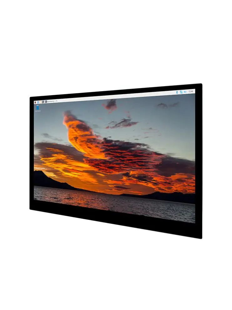 Waveshare Raspberry Pi 15.6-inch QLED Display HD-MI Capacitive Ten Point Touch Universal Display Secondary Screen
