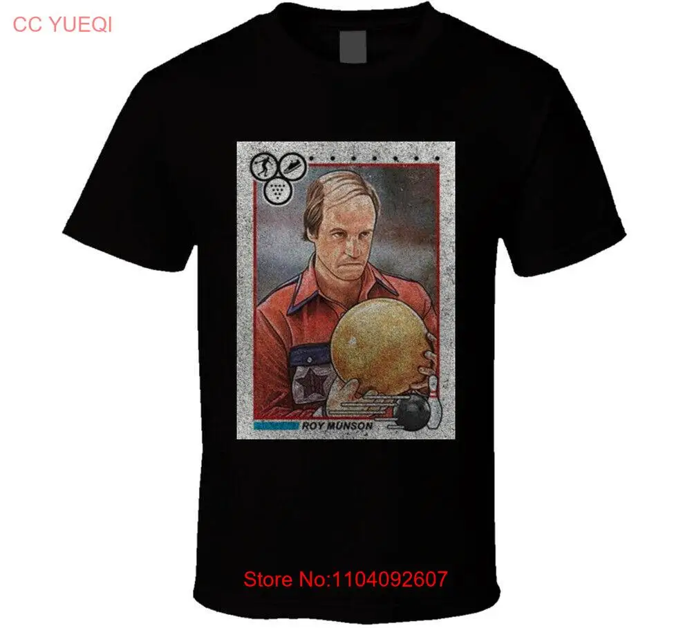 Roy Munson Vintage Retro Sports Trading Card Distressed Look T Shirt