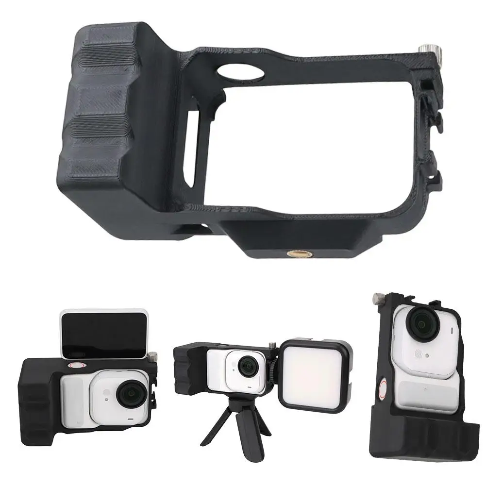 

Держатель камеры для Insta360 GO Ultra, удлиненная рамка, кронштейн-удлинитель камеры с кнопкой затвора для Insta360 GO Ultra