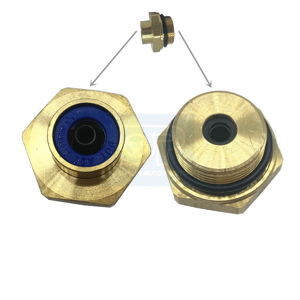 One Piece Truck M22X1.5 M8X1 Air Fitting Connector 8938000052 0905677 1506312 0884529 884529 331054 4424004440 1935247 For DA-F