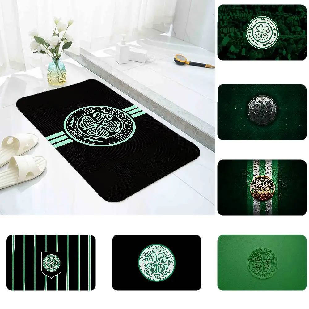 

C-Celtic F-FC Home Use Durable Floor Mat For Entrance Bedroom Washroom Bathroom Doorway Soft Absorbent Non-Slip Foot Mats