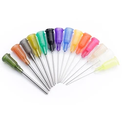 10G-30G Dispensing Needle Industrial Blunt Tip with Luer Lock 1 inch stainless steel Glue Needle Adhesive Glue Dispensing