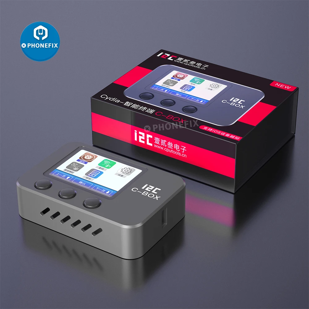 J-Box Jtag مبرمج ، تجاوز الهوية وكلمة مرور بصوت عال ل iPhone tag PM ، إصلاح الالتفافية بدون شاشة أصلية