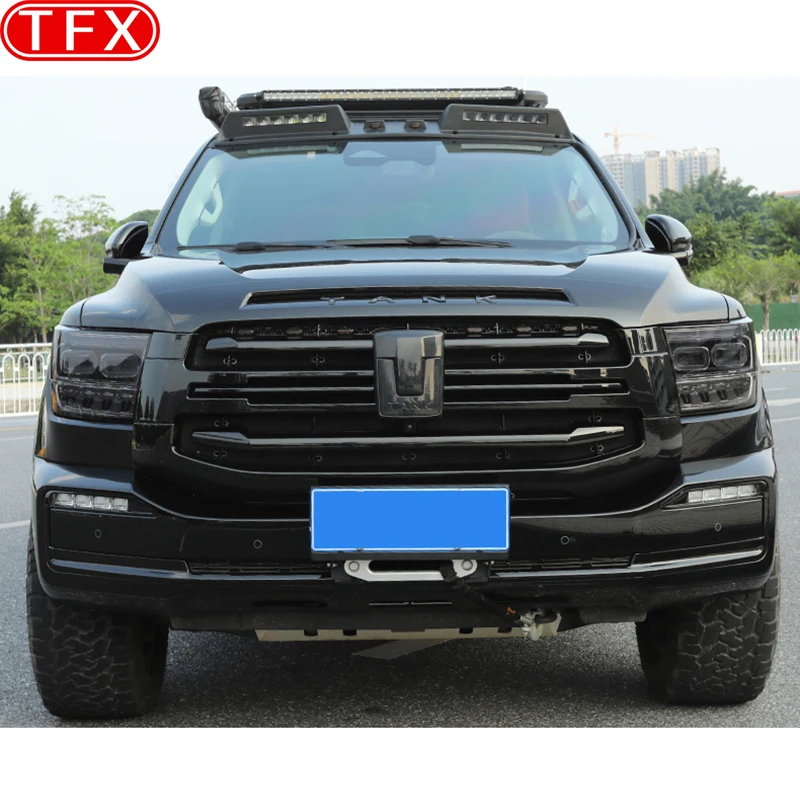 For GWM Tank 500 Great Wall Car Styling Front Grille Conversion Front Blackout Marker Decoration Parts Modification Accessories