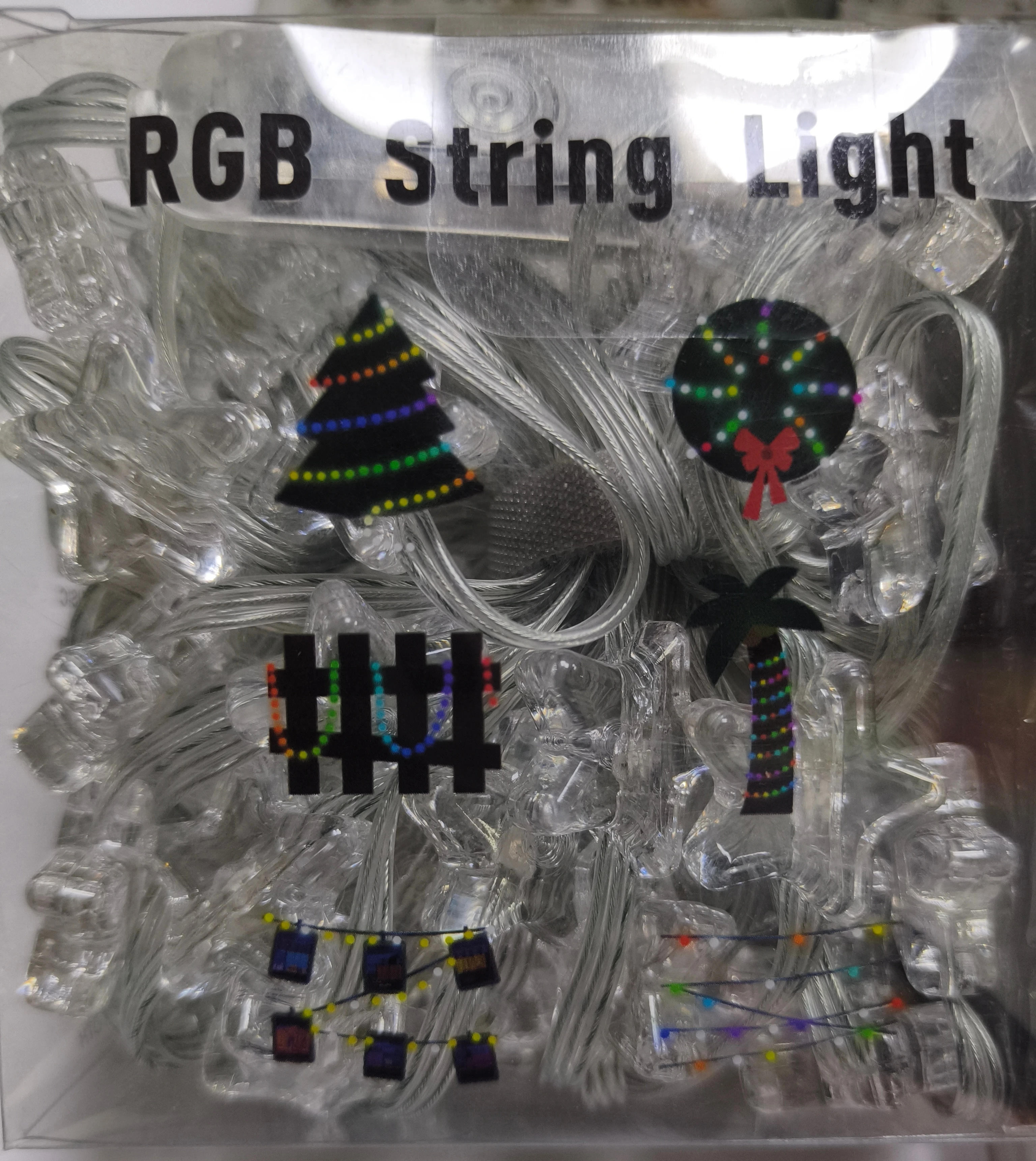 Luces de cortina LED RGB navid - String Curtain Light reseña y precio