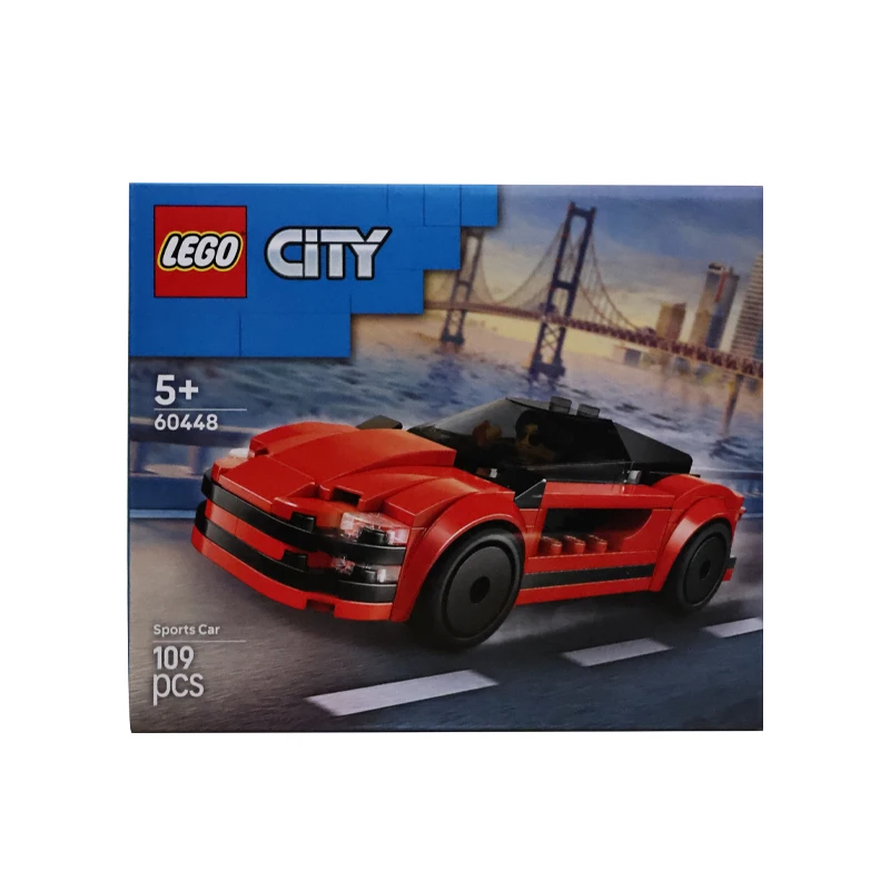

Lego 60448 Red Sports Car City Series 2025 New Children's Educational Building Block Toy