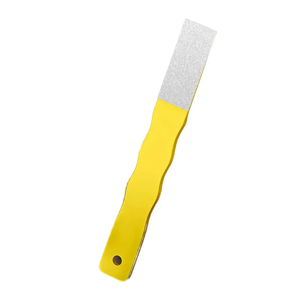 Portable Hand Saw Sharpening Tool Premium Material for Straightening Wood Rasp File Carving Black+White 16cm Size