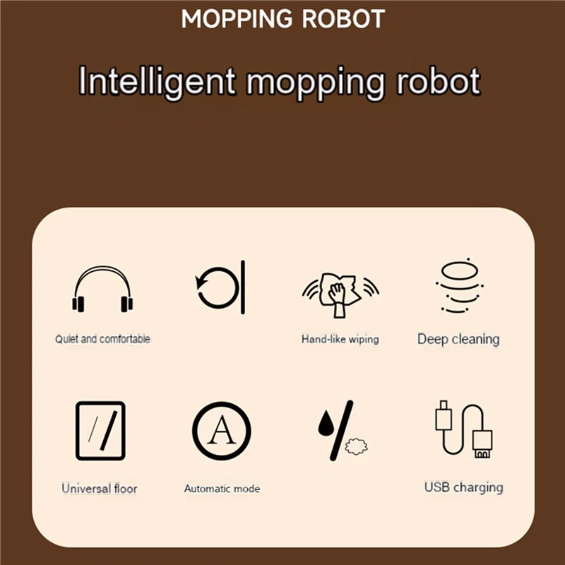 A38T-2X Intelligent Mopping Robot Household Wet And Dry Mopping Machine Portable Rechargeable Cleaning Machine B