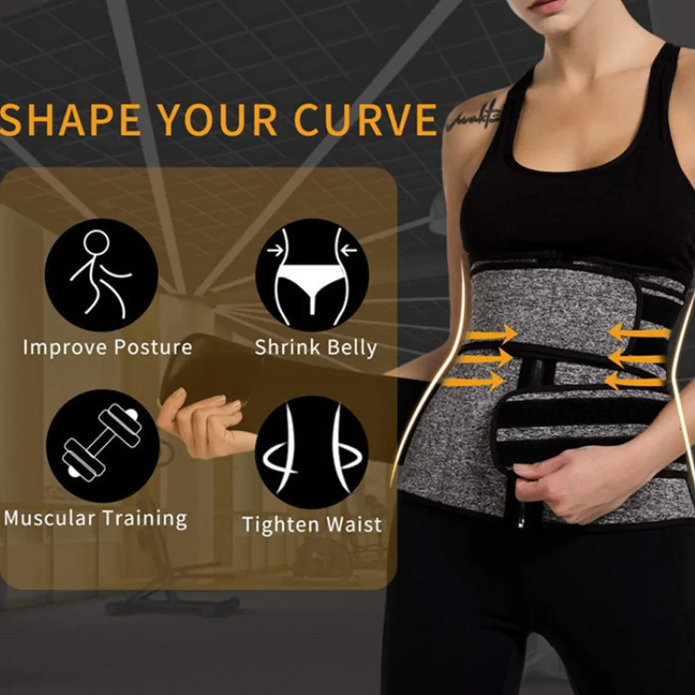 

Серый размер Xl, тренировочное боди для талии, женский формирователь тела, премиум-эластичный дышащий фитнес-бюстье для похудения, топы для женщин и дам