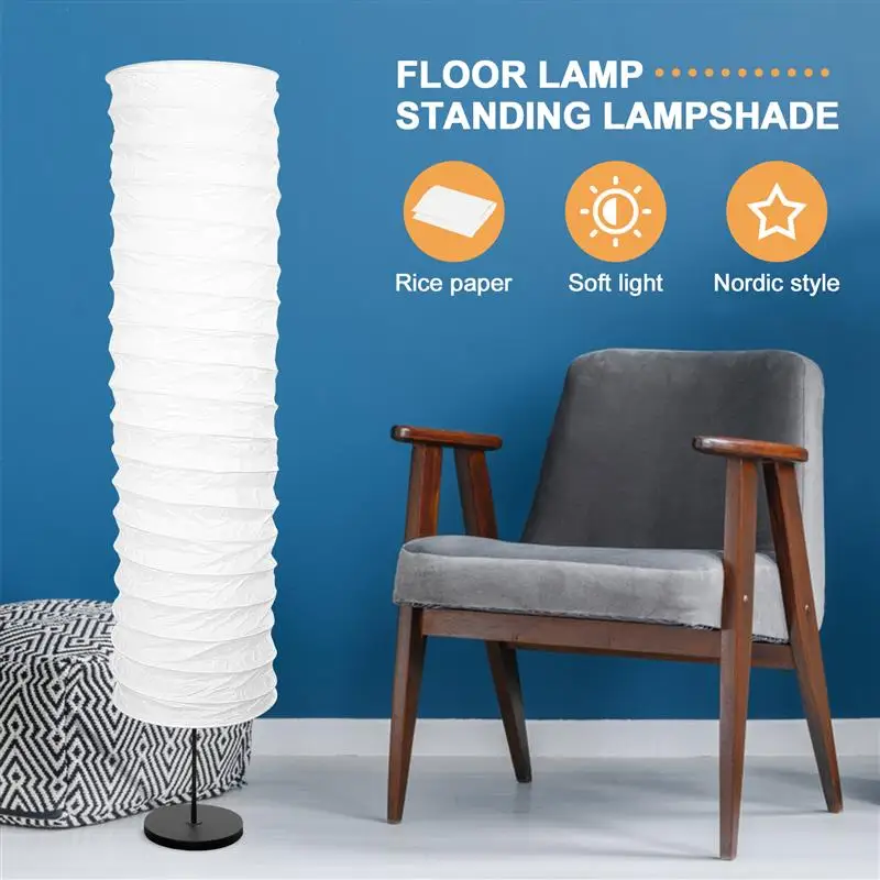 Lamp Paper Floor Shade Lantern Modern Floor Lamp Shade Paper Lamps For Living Room Square Standing Lamp Shade