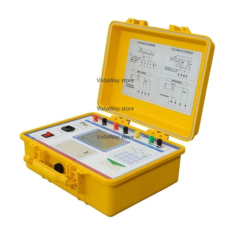 เครื่องสอบเทียบสนามหม้อแปลงไฟฟ้าอิเล็กทรอนิกส์ Demiks DTC-410A อุปกรณ์คุณภาพสูงสำหรับการตรวจสอบการเหนี่ยวนำร่วมและแรงดันกระแสไฟฟ้า