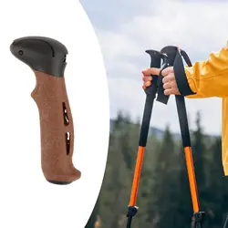 Hiking Pole Handle Hand Grip, Durable, Lightweight, Outdoor Hiking Pole Grip Straight Grip Handle for Outdoor Trekking
