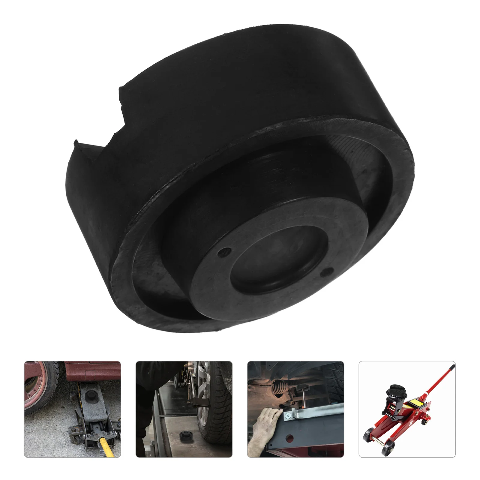 Auto Rubber Jack Pad Hydraulische Vloer Jack Pad Adapter Duurzaam Pinch Weld Protector Ingelaste Frame Guard Rail voor DIY Voertuig