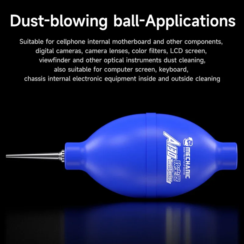 Mechanic B110  A120  A130 Silicone Duster Blower Dust Ejector Silicone Air Blow Ball Dust Blower Phone PCB PC Keyboard Clean