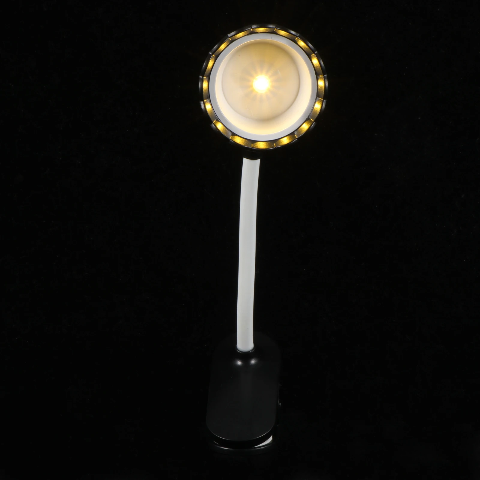 

Petal Decor Micro Clip-On Light Mini Night Lamp For Bedroom Student Dorm Miniature House Decoration Small Eye