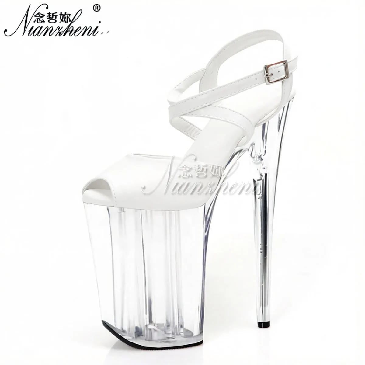 Hot sale Classics 9 Inches High Heels 23cm Sandals Peep Toe Exotic platform Sexy Fetish pole dancing Stripper Nightclub party