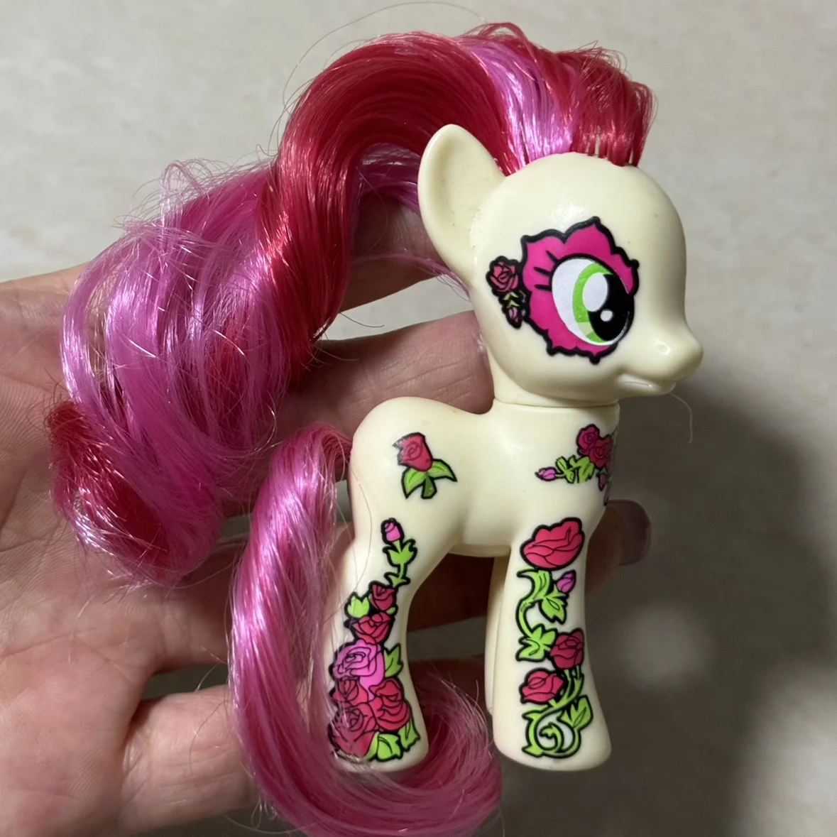 Original Hasbro My Little Pony Pinkie Pie Applejack Rarity Fluttershy Cheerilee Action Figures Doll Kids Toys Gifts