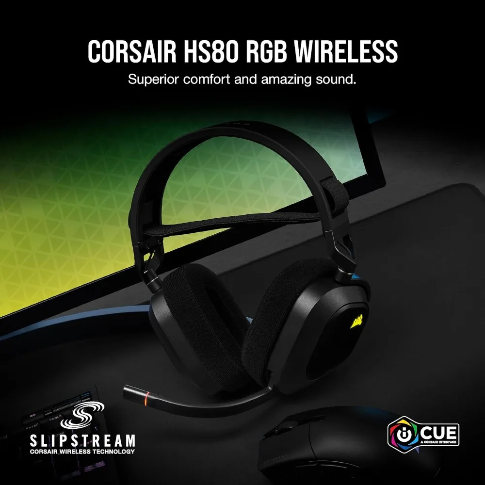 Corsair HS80 Rgb Wi… - image