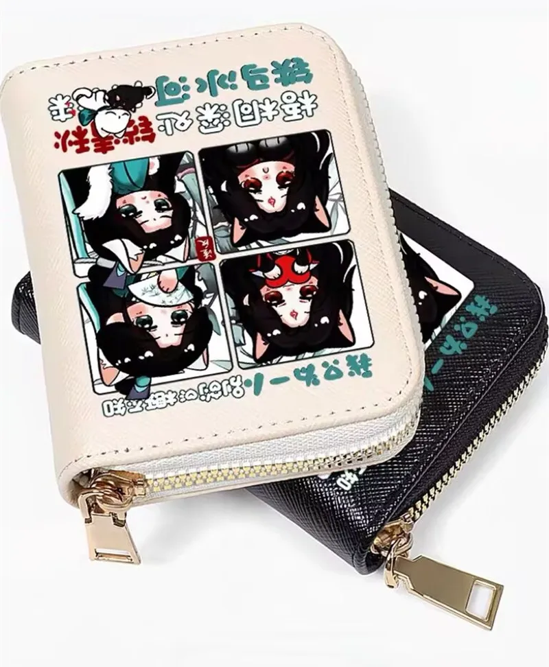 حثالة الشرير نظام التوفير الذاتي لطيف أنيمي حافظة للبطاقات محفظة شين Qingqiu لوه Binghe الكرتون طالب عادية محفظة نسائية للعملات المعدنية الرجال النساء