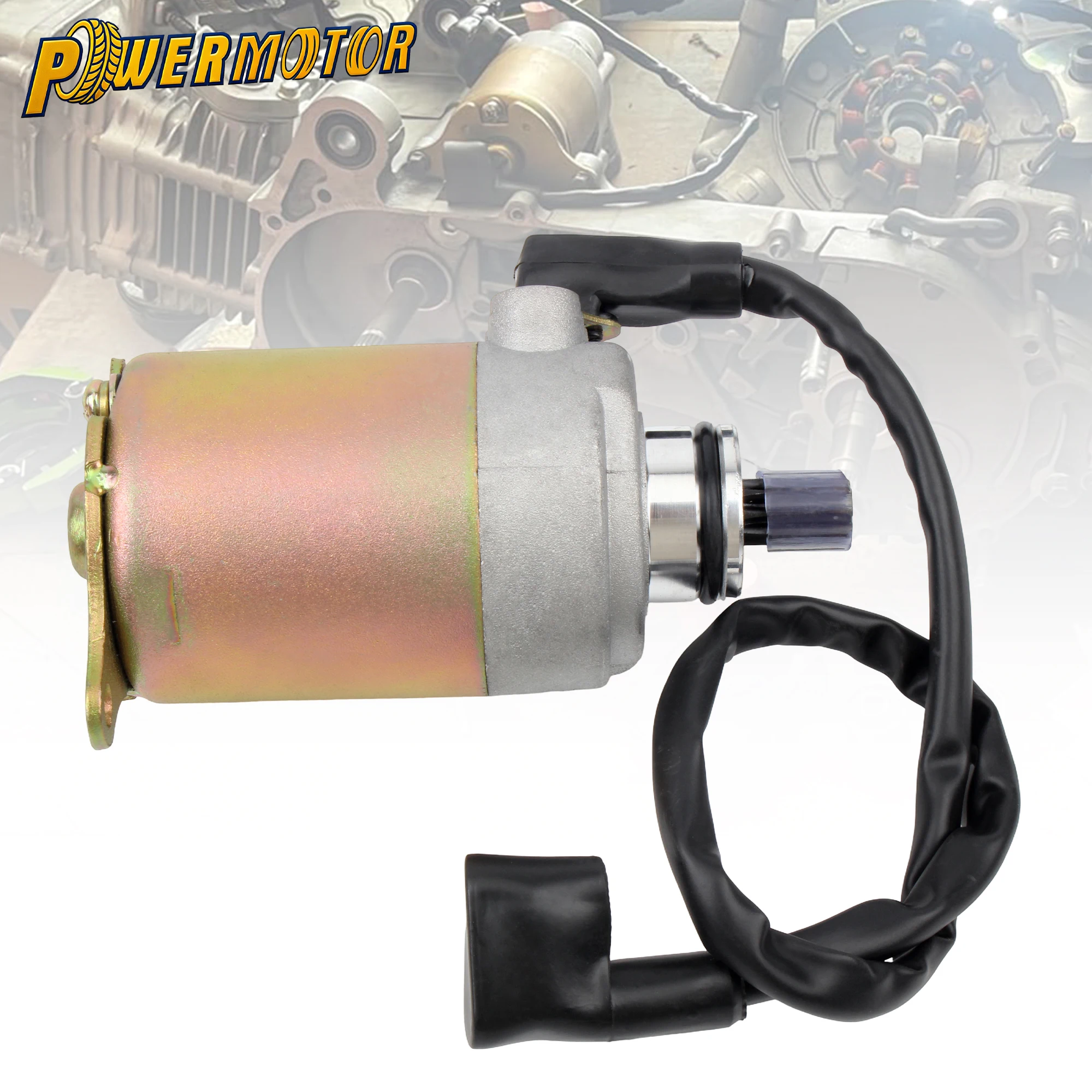 

Motorcycle Electric Starter Motor Accessories For Chinese GY6 QMB139 Engine 50cc 60cc 80cc 100cc 200cc ATV Dirt Pit Bike Scooter