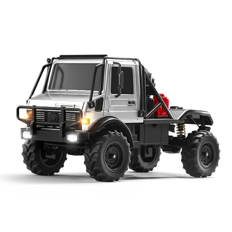 マンニウ 1/18 Mn333 ウニモグ フルプロポーショナル四輪駆動 RCリモコン クライミングカー オフロードトラック 男の子向けおもちゃ車