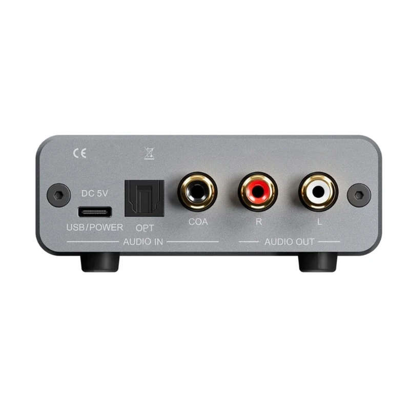 K5Pro Gaming DAC Bộ Khuếch Đại Nghe Mini HiFi Âm Thanh Nổi Digital-to-Analog Bộ Chuyển Đổi Âm Thanh USB Loại C/Quang Bền