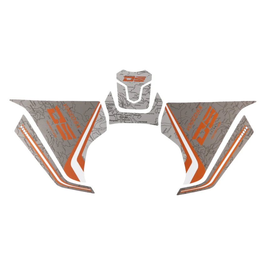 

Motorcycle Fuel Tank Pad Non-slip Sticker Side Fuel Tank Pad For VOGE DS900X 2024-2025 DS900X