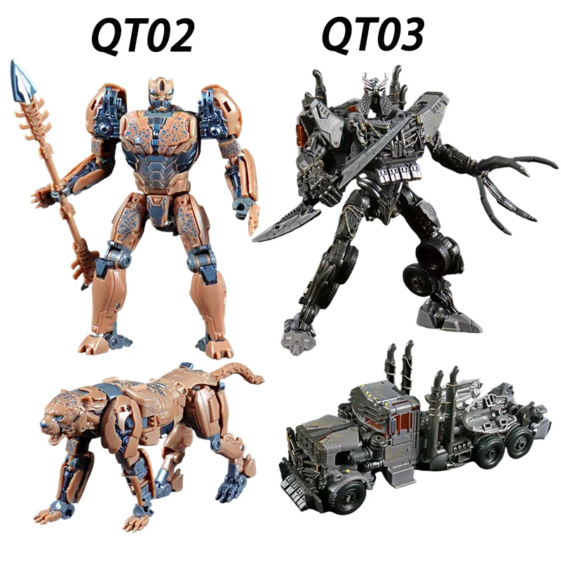 Transformer QT-02 QT02 Cheetor QT-03 Disaster Robot KO SS99 SS101 Action Figure Model toy