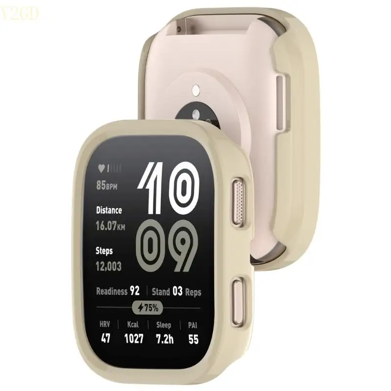 Y2GD PC Housing Smartwatch Protective Case -Funktion ausgehöhltem Design für BIP 6 (A2435) Smartwatch -Ersatz