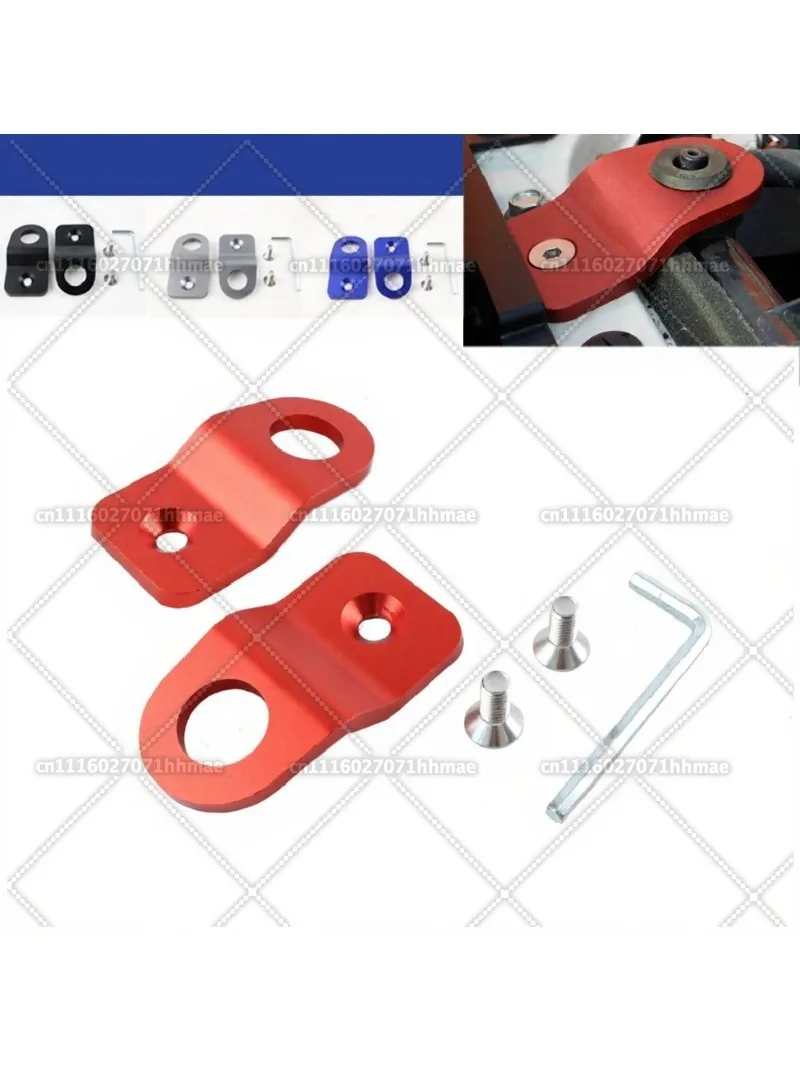 2PCS Aluminum Racing Radiator Stay Mount Bracket 2008–2016