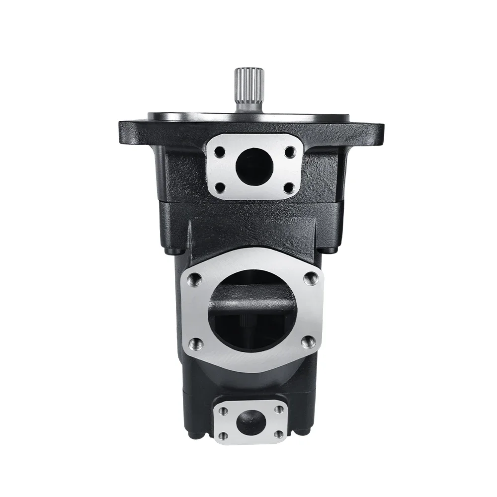 

Hydraulic Double Pump T6EE-042/045/050/052/062/066/072/085-042/045/050/052/062/066/072/085-1R00-A100 High Pressure Oil Pump