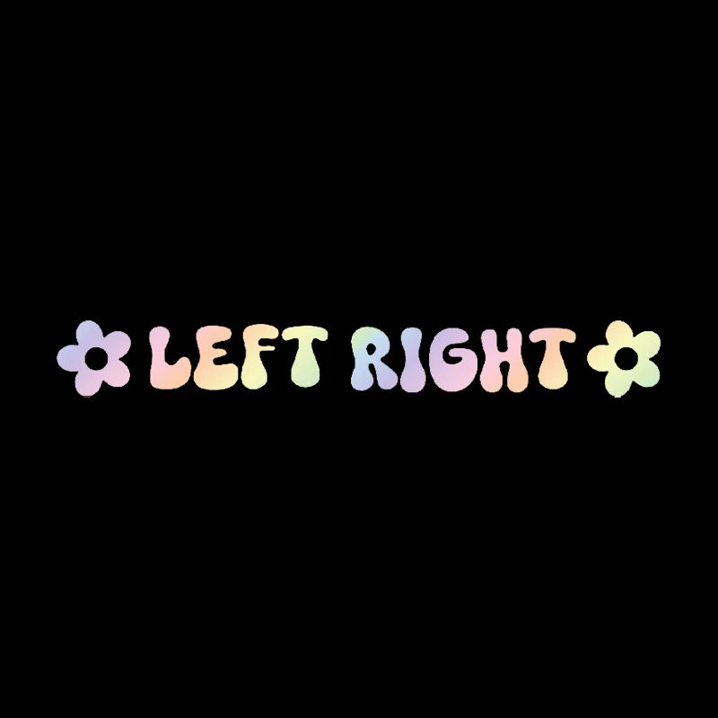 Left & Right Sticker for Car Interior Rearview Mirror Decoration Fashion Sticker High Quality Waterproof Vinyl Decals