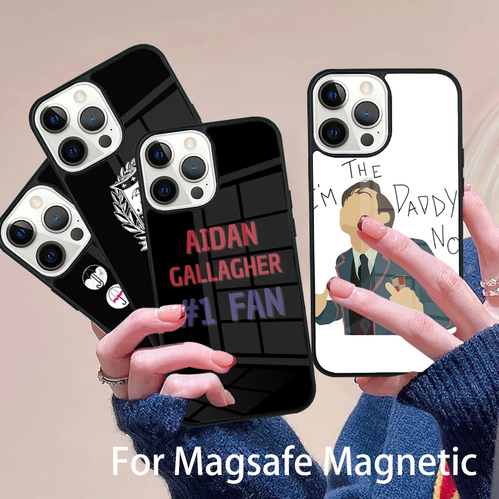 

the umbrella academy aidan gallagher Phone Case Magesafe Magnetic Wireless Cover For IPhone 16 11 12 13 14 15 Pro Max Plus Mini