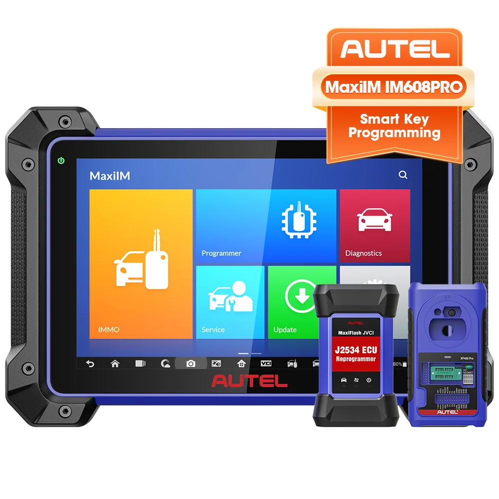 2023 autel im608pro 2 xp400 im608 pro transdponder smart vehicle tool auto programming key programmer car diagnostic machine