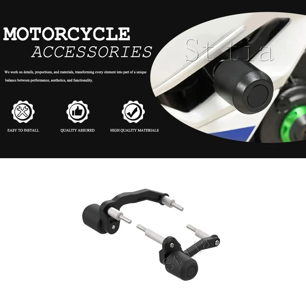 2026 Ninja 500 Motorcycle Falling Protection Frame Slider Fairing Guard Crash Pad Protector Fit For NINJA500 NINJA 500 2024-2025