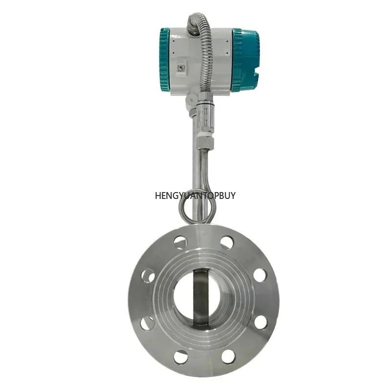 Digital Liquid Bioir Vapor  Shedding Flow Meter Customizable From China Supplier For Water And Oil Medium