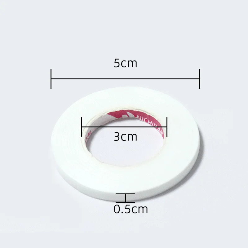 5 Rollen Wimpern verlängerung Mini Tape Japan Stil 5mm Breite Vliesstoff Mikro poren atmungsaktiv leicht zu reißen Wimpern Klebeband – Detail 2
