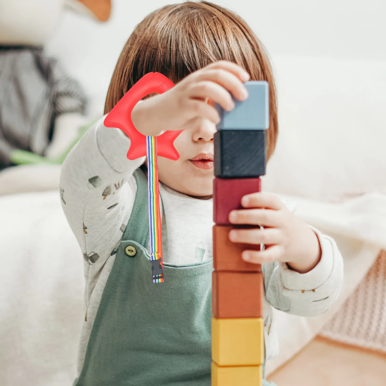 

3Pcs Anti-Lost Walking Rope for Kids Round Handle Safety Leash Reusable Portable Children Outdoor Activity Transition Rope