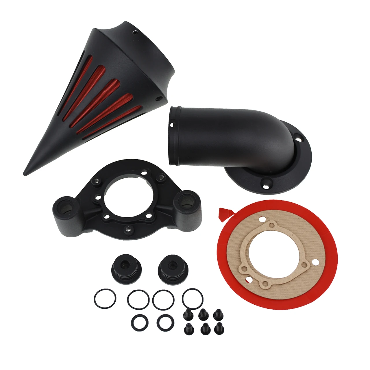 Motorcycle Spike Air Cleaner Intake Filter System Kits For Harley Sportster XL 72 48 883 1200 Iron Forty Eight Nightster 04-2024