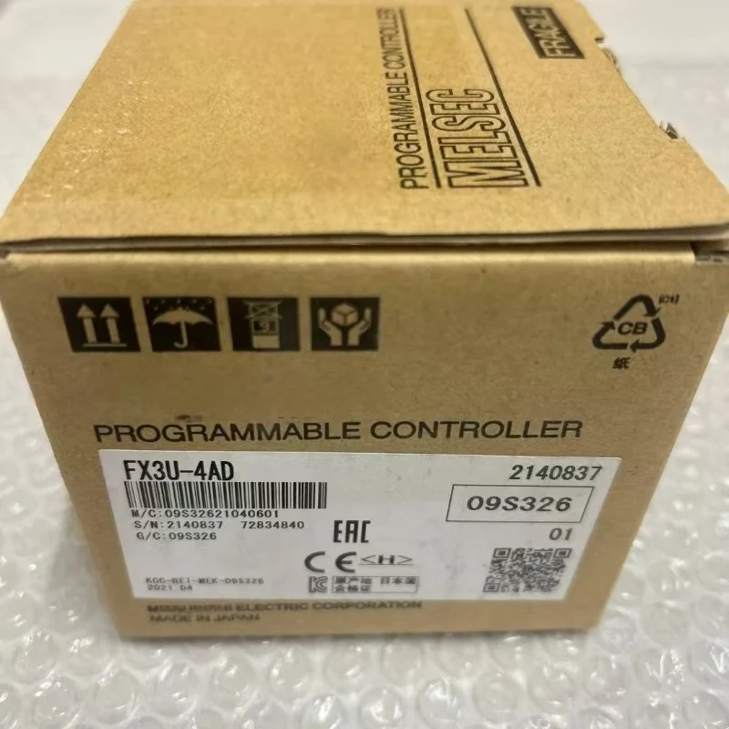 FX3U-4AD NEW PLC PROGRAMMABLE CONTERLLER MODULE FX3U 4AD
