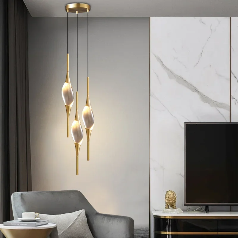 

MZISOSOD for Luxury Crystal Chandelier LED Home Decor Hanging Lamp Gold Round Dining Room Bedroom Lighting Modern Large