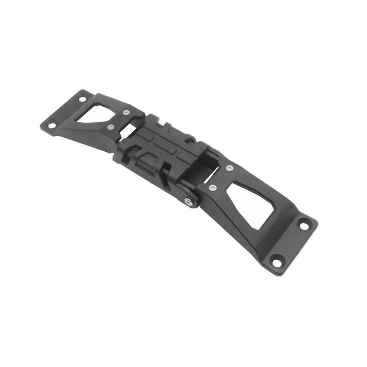 Auto-onderdelen Zwart Aluminium Deur Scharnier Stap Voetsteun Vouwen Side Voetpedaal Voor Jeep Wrangler JL2018 + Gladiator JT 2020 +