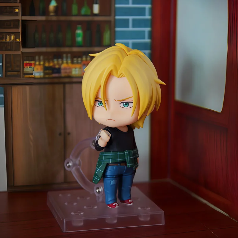 Figura de Acción Articulada de Ash Lynx de Banana Fish 1077, Adorno de Escritorio, Modelo Coleccionable, Regalo para Amantes del Anime