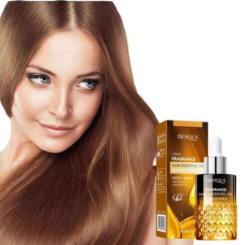 

40ml Shiny Fragrance Hair Care Oil, Has a Refreshing Texture, Nourishes and Moisturizes Hair, Improves Dryness and Frizz.