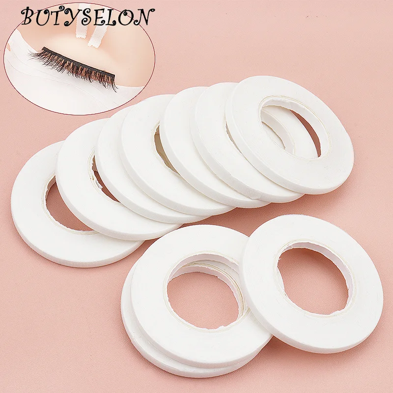 10pcs Eyelash Extension Mini Tape Eye Pad Micropore Breathable Medical Lash Patch Japan Style Lashes Lift Stickers Makeup Tool