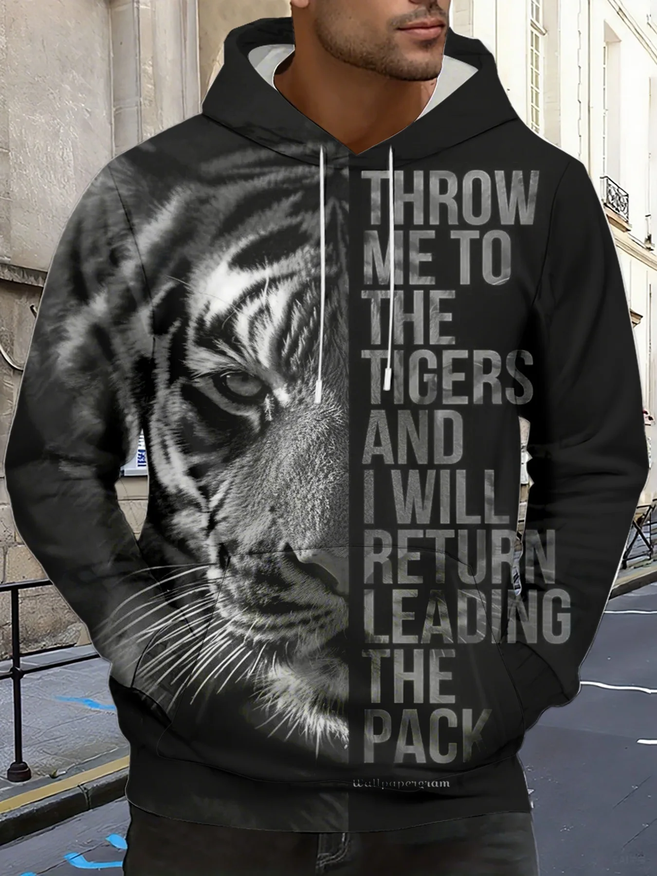 

Осенние и зимние толстовки с животным принтом, уличные пуловеры, толстовки с длинными рукавами, мужская и женская модная одежда на Хэллоуин