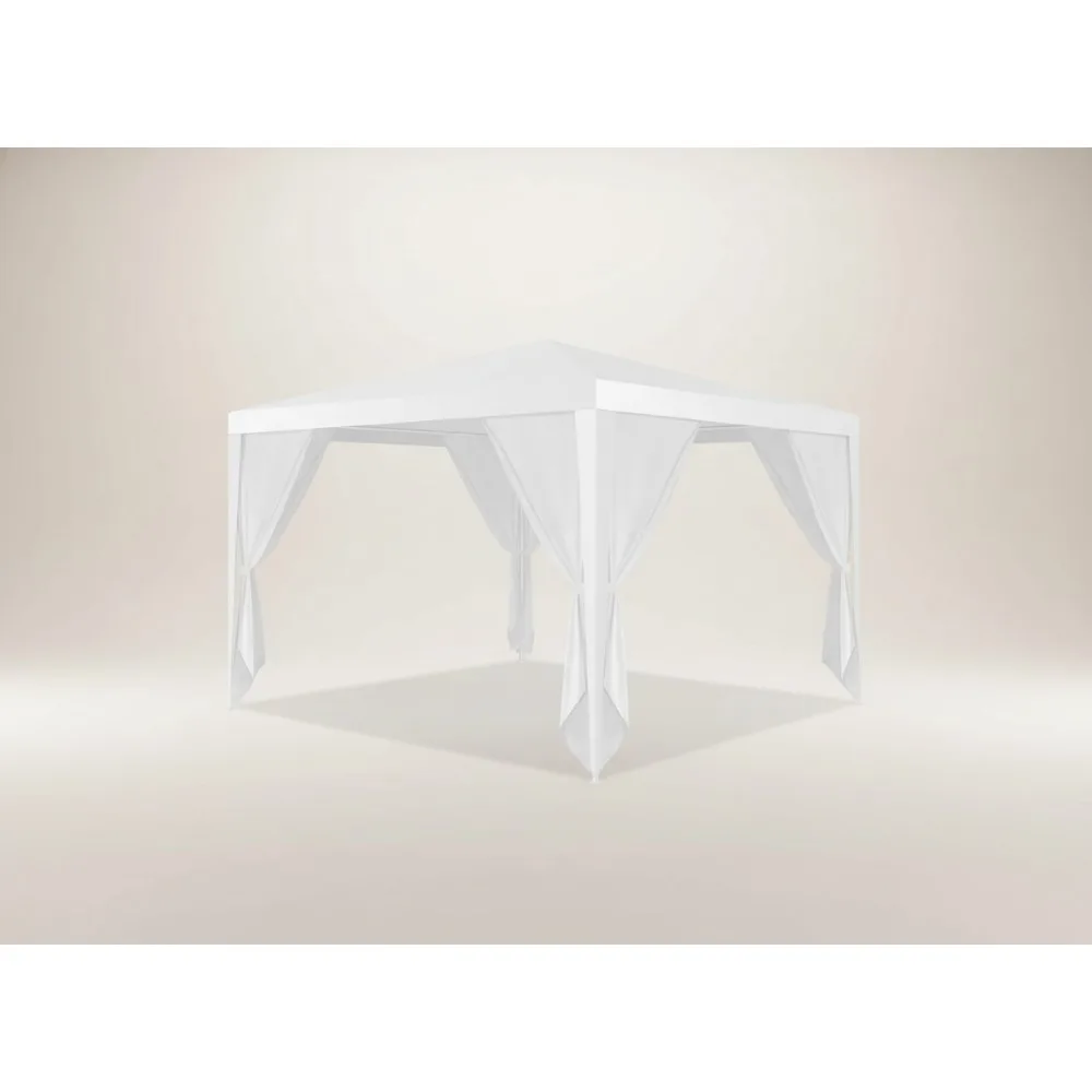 

10x10 Waterproof Outdoor Party Tent with Removable Sidewalls - Windproof Canopy for Wedding BBQ Events