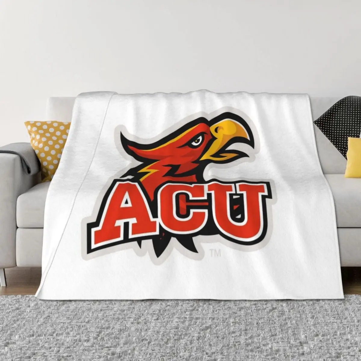 

Arizona Christian University firestorm Throw Blanket Luxury St Soft Plaid Bed linens Softest Blankets