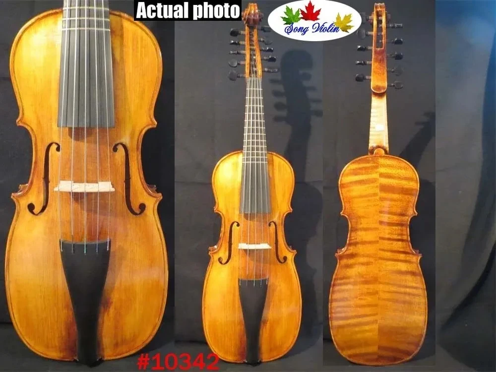 

Customized viola da Petto 5*5 strings 18",rich sweet sound #10342